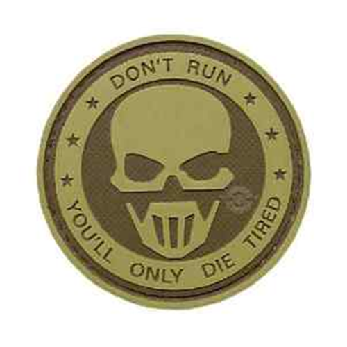 Don't Run - Ghost Morale Patch (6 PACK)