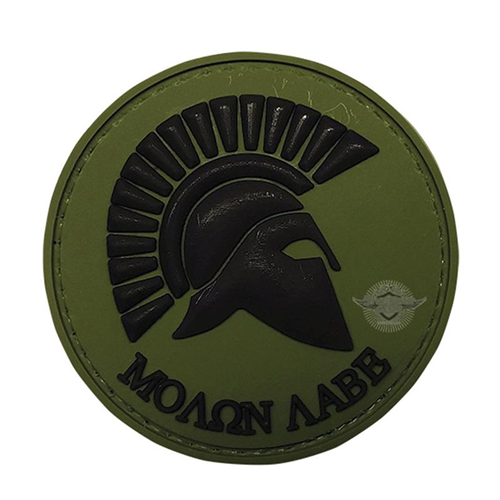 Olive Drab Molon Labe Morale Patch (6 PACK)