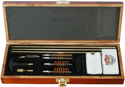 DAC UNIVERSAL GUN CLEANING KIT - W/PRESENTATION CASE 17PCS.