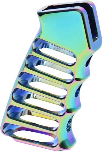 GUNTEC ULT LIGHT SKELETONIZED - PISTOL GRIP RAINBOW PVD COAT