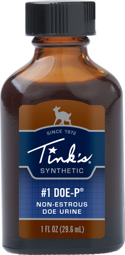 TINKS DEER LURE #1 DOE-P NON - ESTRUS SYNTHETIC 1FL OZ BOTTLE