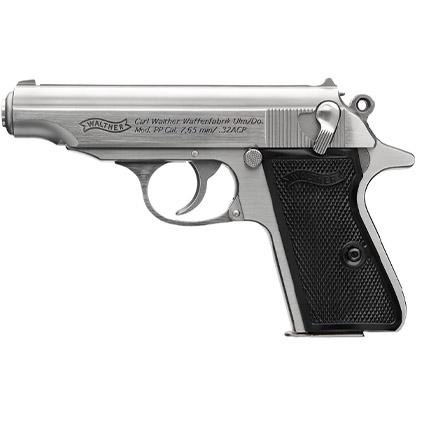 PP .32 ACP Stainless Steel 8RD
