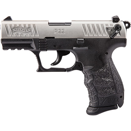 P22Q .22LR. 10RD. Nickel 10RD