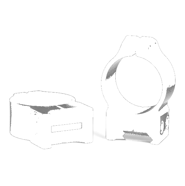 Warne 30mm, PA, Medium Matte Rings