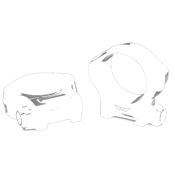 Warne Mountain Tech 35mm, Low Matte Rings