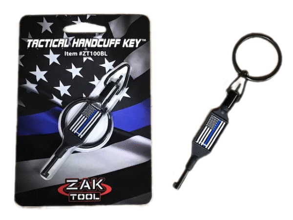 SWIVEL KEY/ Thin Blue Line