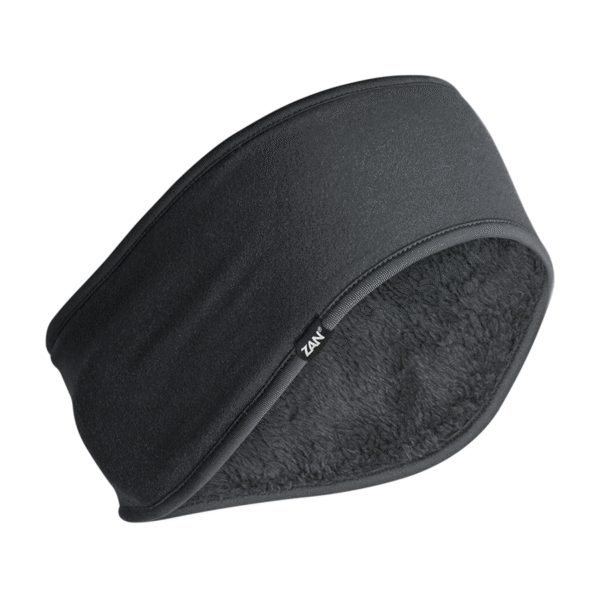 Ear Headband SportFlex High Pile Fleece - Black
