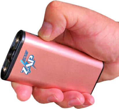 PSP ZAP EDGE STUN GUN ROSE GLD - 950000 VOLT W/ USB CHARGER
