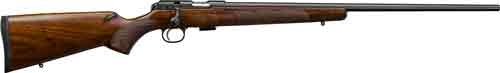 CZ 457 AMERICAN 22LR 24.5" - BLUED BARREL WALNUT STOCK