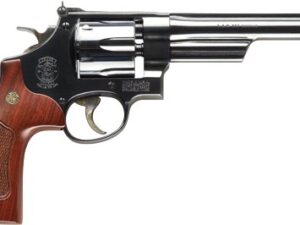 S&W 27 CLASSIC 357MAG 6.5" AS - BLUED CHECKERED WOOD GRIPS