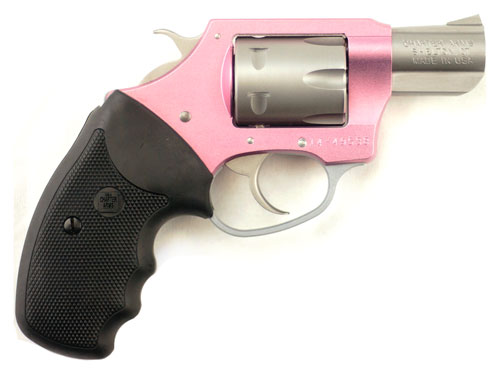 CHARTER ARMS PINK LADY 22WMR - 2" PINK/SS RUBBER