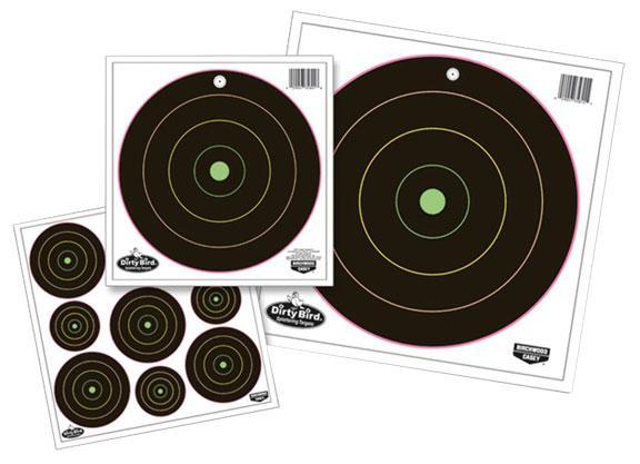 Birchwood Casey Dirty Bird Multi-Color Splattering Targets 12" Target - 10 Targets