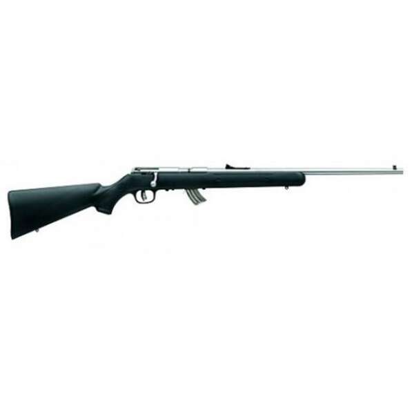 Savage Arms Mark II F Rifle 22LR 10/rd 21" Stainless Steel Barrel with Black Stock
