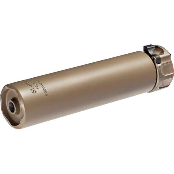 Surefire 2nd Gen Fast Attach SOCOM556-RC2 Suppressor 5.56mm Stainless Steel FDE