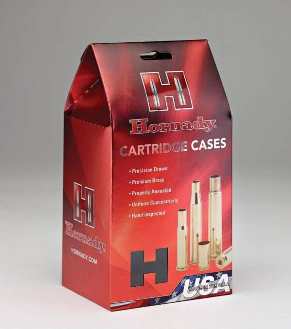 Hornady Unprimed Brass Rifle Cartridge Cases .26 Nosler 20/rd