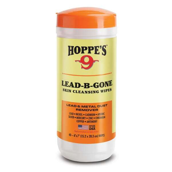 Hoppes Lead-B-Gone Skin Cleansing Wipes 40/ct