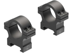 Leupold Open Range Cross-Slot Rings 1" Medium Matte