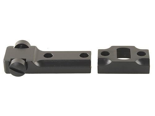 Leupold 2-Piece Standard Steel Base - Savage 10/110 Round Rear Receiver Matte Black