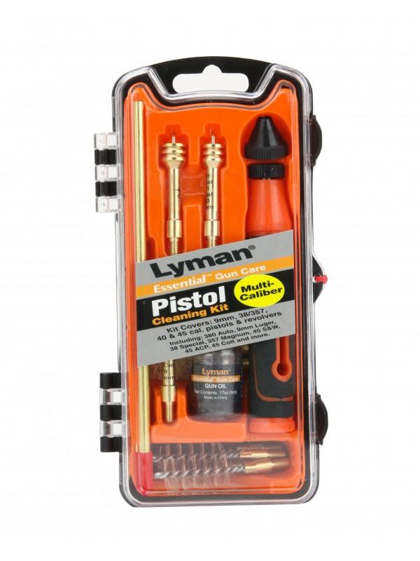 Lyman Essential Pistol Cleaning Kit 9mm 40cal & 45ACP
