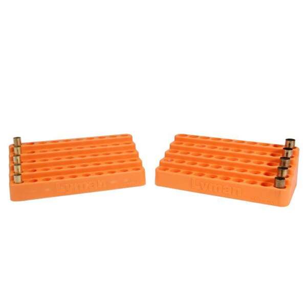 Lyman Bleacher Loading Block for Small Caliber Handguns .445 hole size fits: .380 Auto 9mm Luger .38 Super .357 Sig .38 Special .357 Mag .40 S&W 10mm