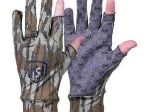 Knight & Hale Run N' Gun Gloves One Size Mossy Oak Original Bottomland