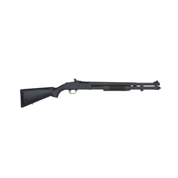 Mossberg 590 Security Shotgun 12ga 3"Chamber 8+1 Capacity 20" Barrel Black Ghost Ring Sights