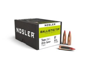 Nosler Ballistic Tip Hunting Rifle Bullets 7mm .284" 120 gr SBT-BTIP 50/ct