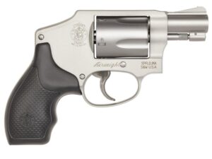 Smith & Wesson M642 Handgun .38 Special 5rd Capacity 2" Barrel Silver with Black Grip No Lock