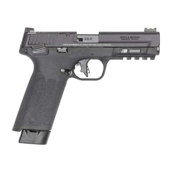 M&P 22X Handgun .22 LR 20rd Magazines(2) 4.1" Barrel White Dot Sights Thumb Safety Black