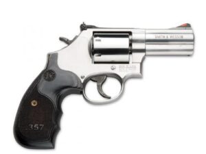 Smith & Wesson L-Frame Model 686 Plus Handgun .357 Mag 7rd Capacity 3" Barrel Silver with Black