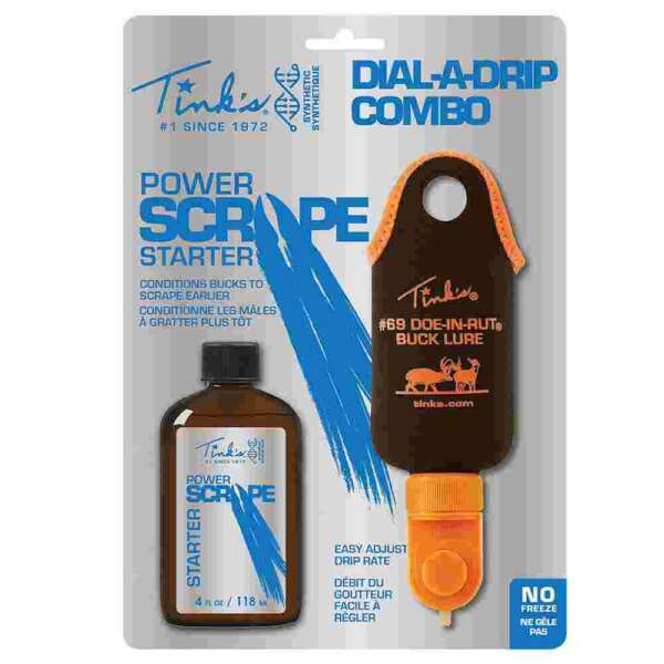 Tink's Dial-A-Dripper Mock Scrape Starter Kit 4 oz Bottle