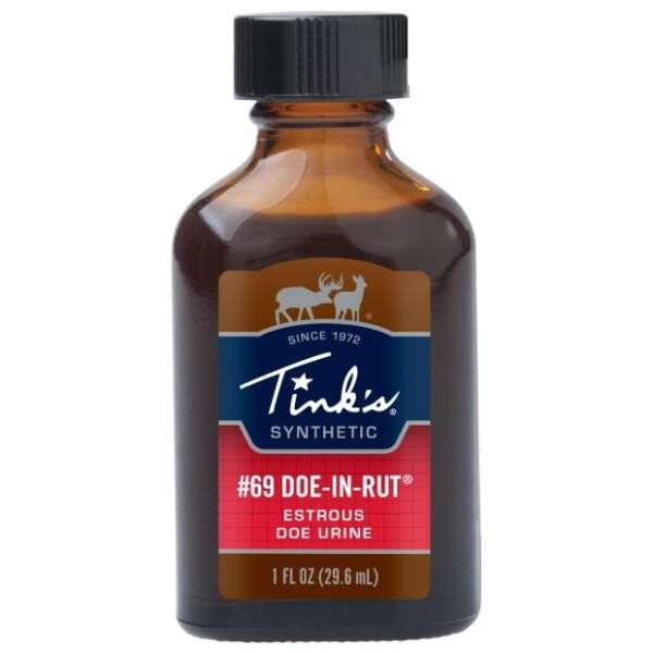 Tinks #69 Doe-In-Rut Synthetic 1oz Glass Bottle