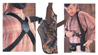 Uncle Mike's Sidekick Vertical Shoulder Holsters Fits 3" to 4" Barrel Med. Autos - RH