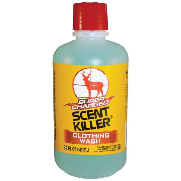 Wildlife Research Scent Killer Liquid Clothes Wash - Supercharged 32 oz.