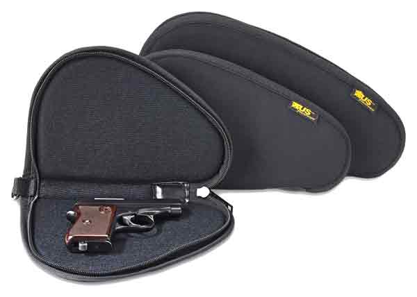 US PEACEKEEPER PISTOL CASE 11" - BLACK 600 DENIER LOCKABLE