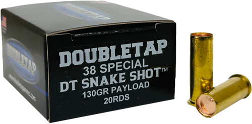 DOUBLETAP 38 SPL SNAKE SHOT – 20RD 50BX/CS
