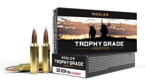 NOSLER TROPHY GRADE 300 WSM – 180GR ACCUBOND 20RD 10BX/CS
