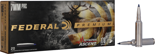 FEDERAL AE 7MM PRC 170GR - TERMINAL ASCENT 20RD 10BX/CS