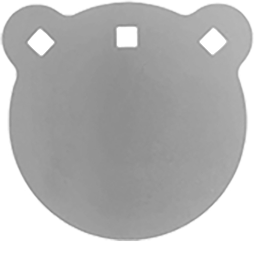 BASH TARGET AR550 GONG TARGET - ROUND 6"-1/2" THICK