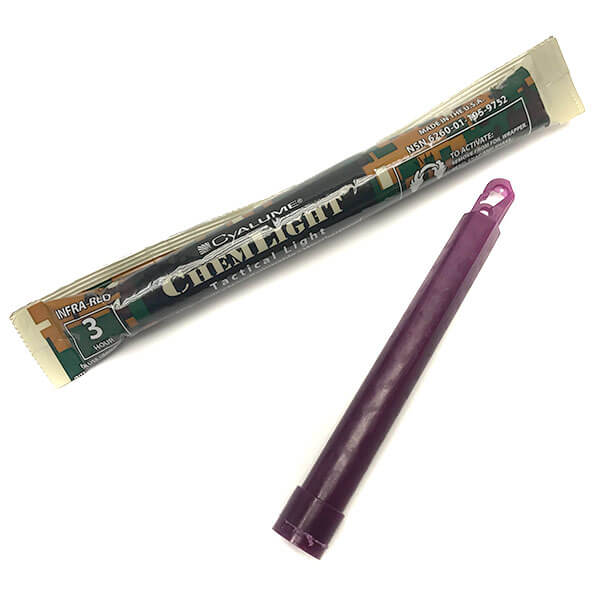 IR ChemLight 6” – 3hr