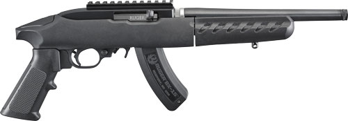 RUGER CHARGER TAKEDOWN 22LR - 15-SHOT BLACK POLYMER THREADED