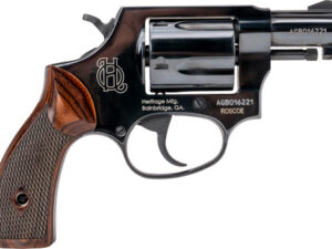 HERITAGE ROSCOE 38SPL 2" - FIXED BLACK WOOD