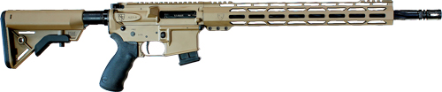 ALEXANDER TACTICAL 17HMR 18″ – STRAIGHT FLUTED BBL 10RD FDE