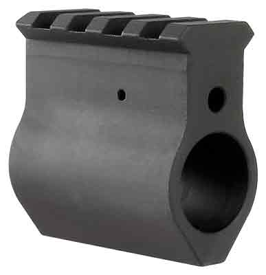 MI UPPER HEIGHT GAS BLOCK - W/ RAIL FOR .750 DIA. BARRELS