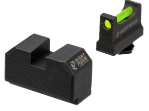 Optic Height Fiber Optic Sight Set for Glock 17/19/45/48 w/ RMR/507C/SRO/ACRO
