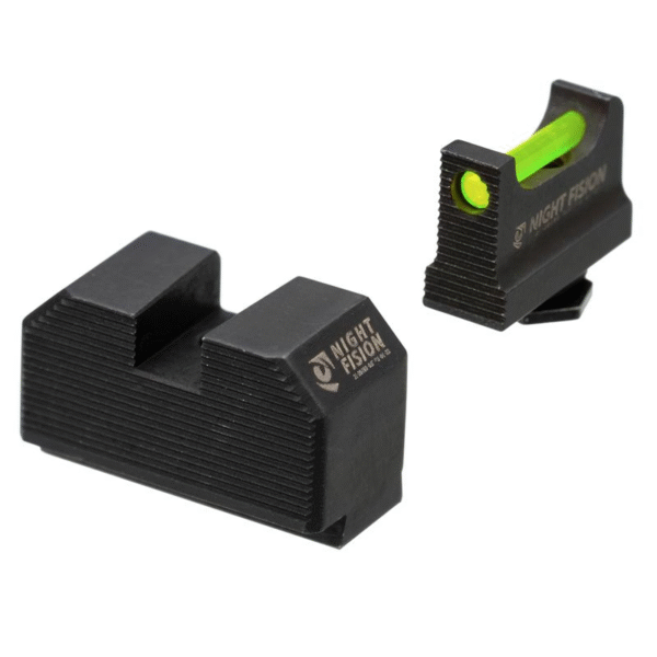 Optic Height Fiber Optic Sight Set for Glock 17/19/45/48 w/ RMR/507C/SRO/ACRO
