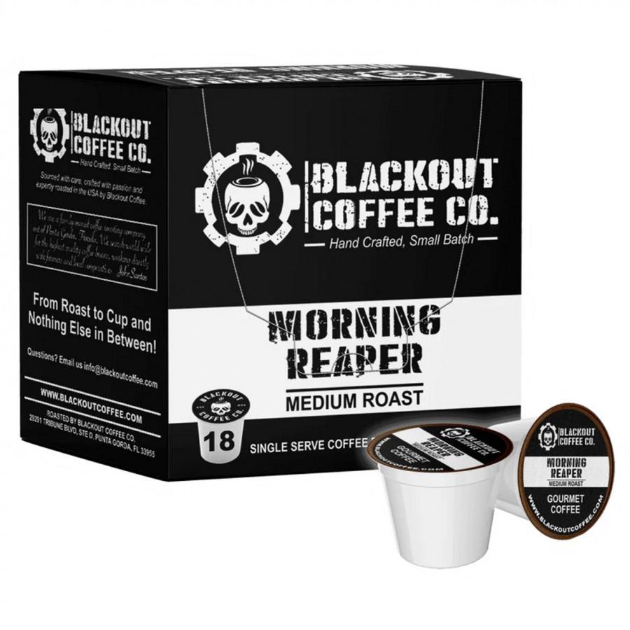 MORNING REAPER MEDIUM ROAST COFFEE PODS – 18CT