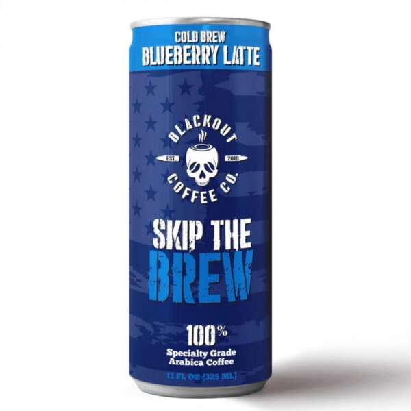 Blackout Coffee RTD Cold Brew Blueberry Latte