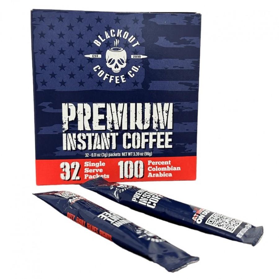 Blackout Premium Instant Coffee 32 count